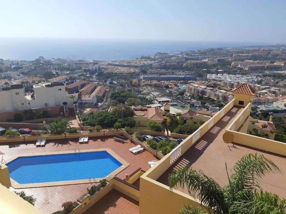 Apartamento Con Impresionantes Vistas Y Piscina Costa Adeje  Luaran gambar