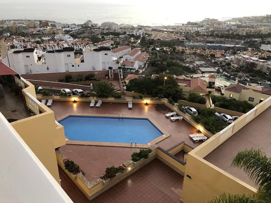 Apartamento Con Impresionantes Vistas Y Piscina Costa Adeje  Luaran gambar