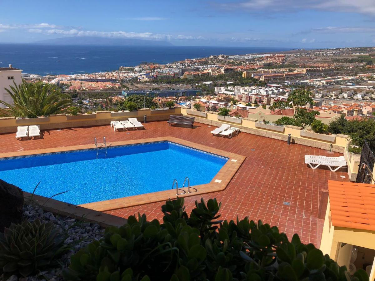 Apartamento Con Impresionantes Vistas Y Piscina Costa Adeje  Luaran gambar